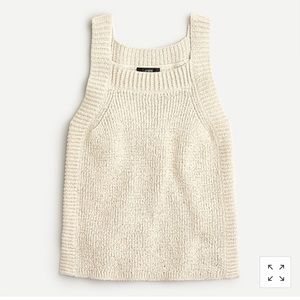 J Crew sweater tank size small NWT